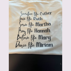 Women of the Bible Shirt